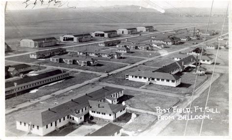 Aerial view of Fort Sill, Oklahoma - The Gateway to Oklahoma History