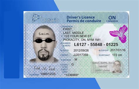 Canada Ontario Drivers License PSD Template (V2011) – Download ...