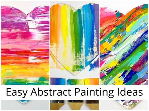 Easy Abstract Art Painting Techniques for Beginners