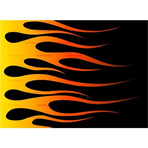 Flames tribal flame free clipart - Clipartix