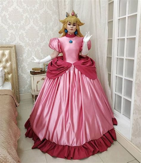 Princess Peach Mario games inspired cosplay costume made to order item ...