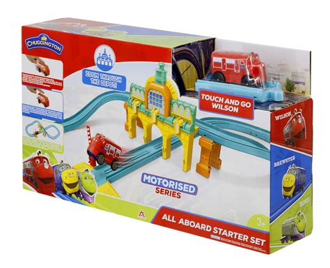 Buy ChuggingtonAll Aboard Starter Set w/ Motorised Wilson Figure of 8 ...