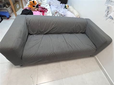 2 seater Ikea couch, Furniture & Home Living, Furniture, Sofas on Carousell