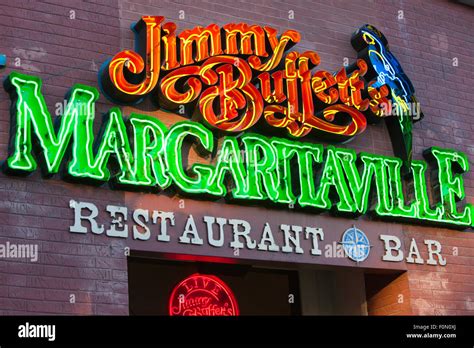 Jimmy Buffett's Margaritaville Restaurant in Nashville, Tennessee Stock ...