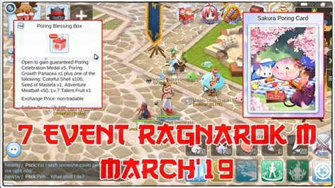 7 AMAZING EVENT - MARCH 2019 RAGNAROK M - YouTube