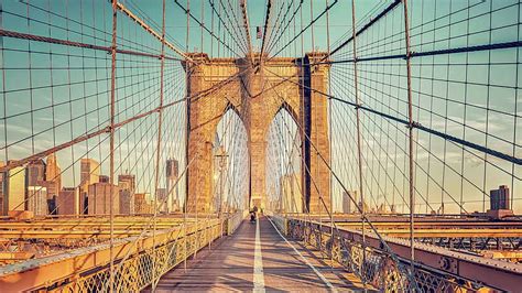 Free download | HD wallpaper: Brooklyn Bridge Bridge New York Buildings ...