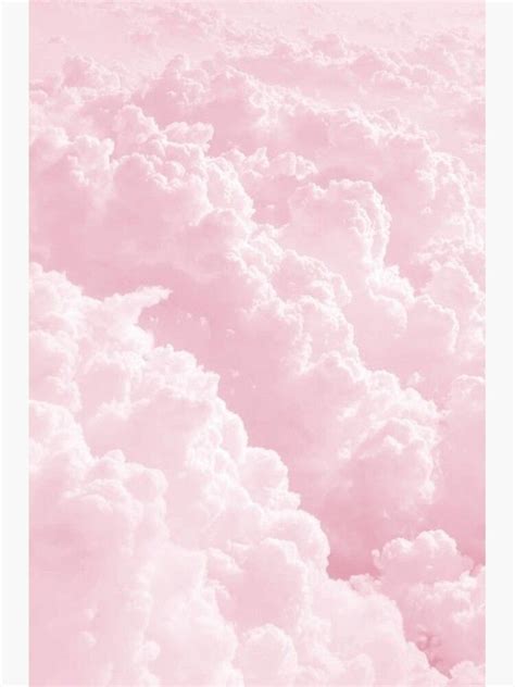 "Pink Clouds" Poster for Sale by arealprincess | Pink clouds wallpaper ...