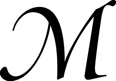 Fancy Letter M Template | Fancy letter m, Fancy letters, Lettering