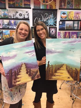 Whimsy Paint & Sip Art Studio :: Orchard Town Center :: How It Works FAQ