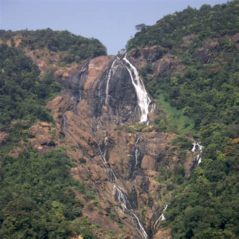 Waterfalls in Goa: Map