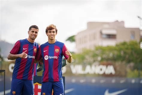 João Félix and João Cancelo officially unveiled as FC Barcelona players