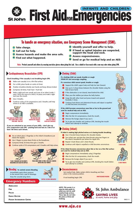 Free First Aid Child & Infant 2025