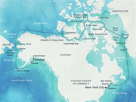 In Warmer Climate, A Luxury Cruise Sets Sail Through Northwest Passage ...