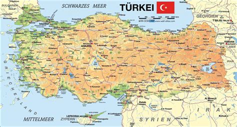 Map of Turkey - MapSof.net