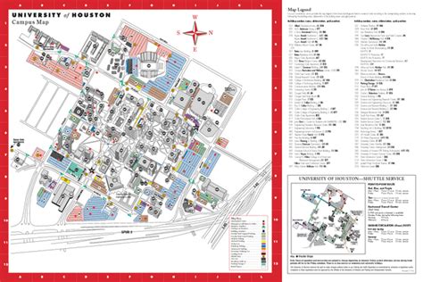 University of Houston Map - Houston Texas • mappery