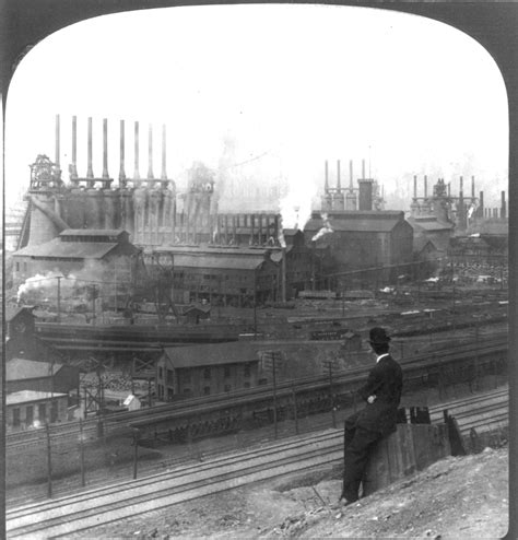 Historic Pittsburgh, Pennsylvania - Homestead Steel Works (circa 1907 ...