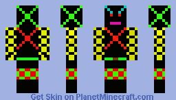 Neon Minecraft Skin