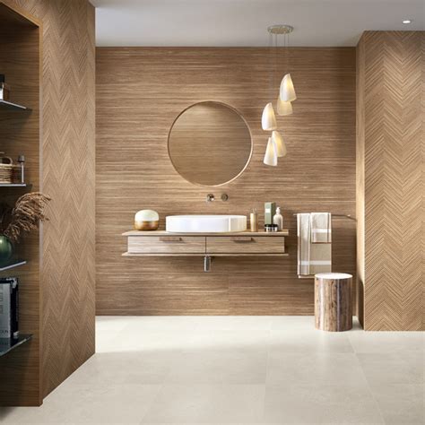 Grandiose Larchwood IPE Ceramic Wood Effect Wall Tile 40x120cm