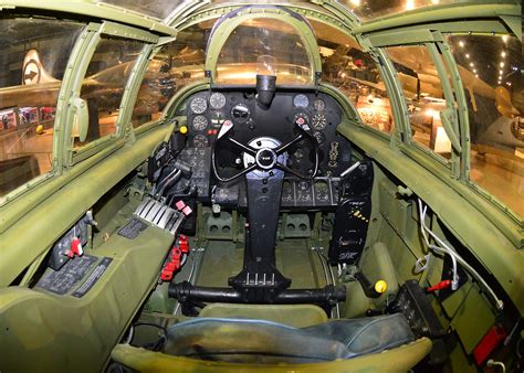 Northrop P-61C Black Widow cockpit. Photo Credit: www.nationalmuseum.af ...