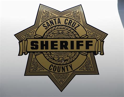 Santa Cruz Sheriff's Door Graphic | Sheriff, Santa cruz, Santa cruz county