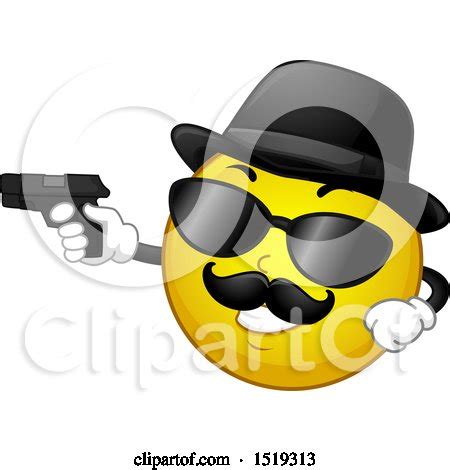 Emoji Pointing Gun At Head - img-tulip