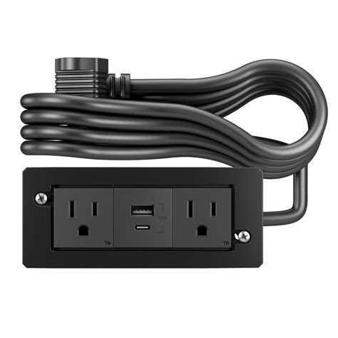 dash Furniture Power Center, 2 Outlet and 1 USB A/C, Graphite | In ...