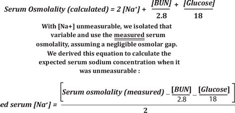 Unmeasurable severe hypernatremia: A different way of using the ...