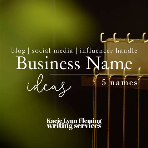 Blog Name Ideas, Instagram Username, Influencer Handle, Naming Help ...