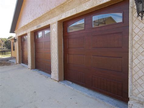 The Benefits Of Installing A Faux Wood Garage Door - Garage Ideas