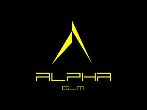 Alpha Gym Logo | Gym logo, Logo design inspiration branding, Fitness ...