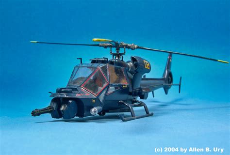 Blue Thunder Helicopter by Monogram - Fantastic Plastic Models