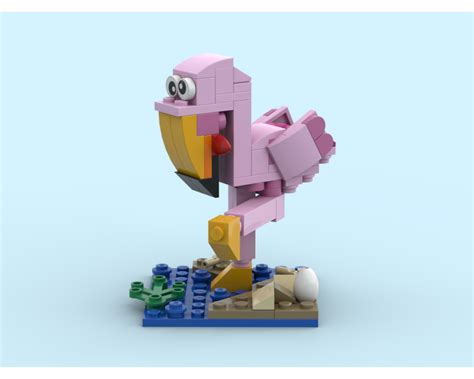 LEGO MOC Flamingo Dingo by Rastacoco | Rebrickable - Build with LEGO