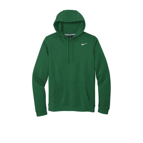 Nike Dark Green Club Fleece Pullover Hoodie