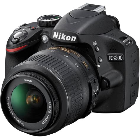 Nikon D3200 DSLR Camera with NIKKOR 18-55mm Lens 25492, Nikon D3200 at ...