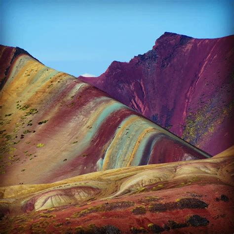 Approaching Vinicunca #peru #discoverperu #trekperu #vinicunca # ...