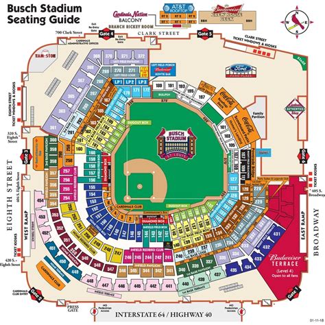 The Most Elegant busch stadium seating chart rows | Plan games, Minute ...