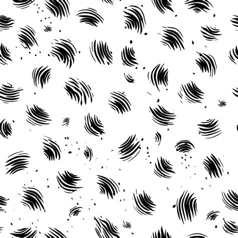 Black and white doodle art seamless background 26830778 Vector Art at ...