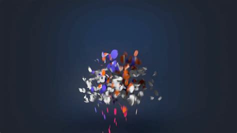 Kinetic Particles Logo Reveal Animation Impress Your - Etsy