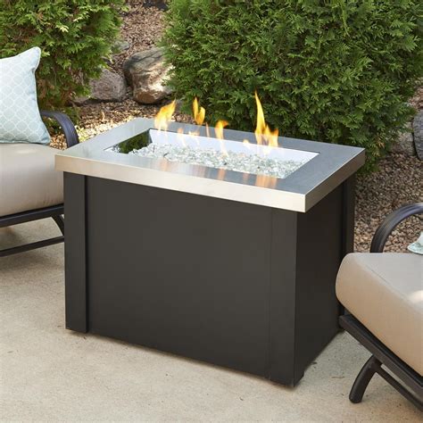 The Outdoor GreatRoom Company Providence 32-Inch Rectangular Propane ...