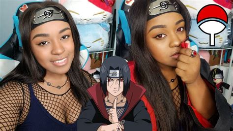 HOW TO Become an Uchiha | Itachi Cosplay | Sharingan Contact Review ...