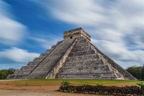 Pyramid Chichen Itza Maya Civilization Ancient Old Building Mexico ...