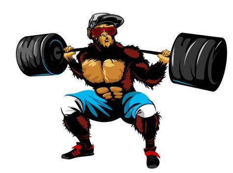 Monkey gym by Kesab Karmakar on Dribbble