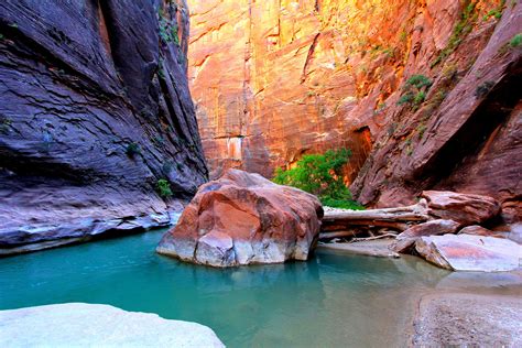 The Narrows, Zion National Park [3456 x 2304] [OC] : r/EarthPorn