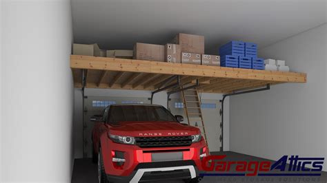 Garage Storage Ideas | Custom Overhead Storage Lofts & Wall Shelving