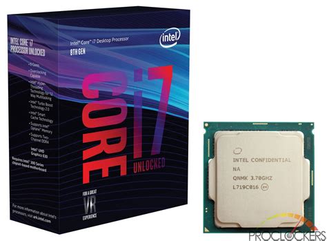 Intel Core i7-8700K CPU Review | PROCLOCKERS