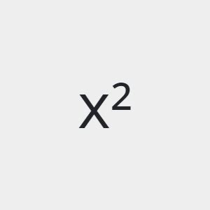 X Squared Symbol (x²) - Copy and Paste Text Symbols - Symbolsdb.com