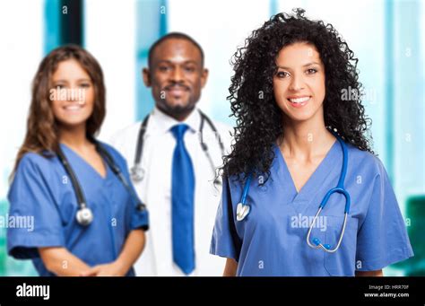 Group of doctors at the hospital Stock Photo - Alamy