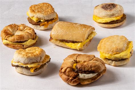 The Best Fast-Food Breakfast Sandwiches, Ranked