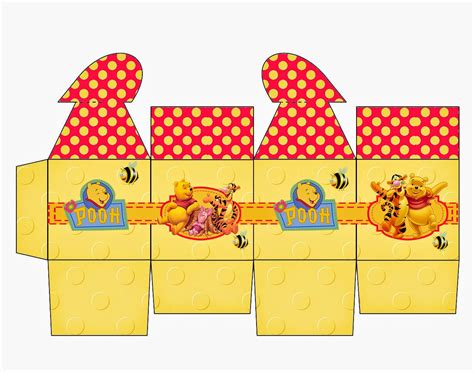 Winnie the Pooh Free Printable Box with Heart Closure. - Oh My Fiesta ...