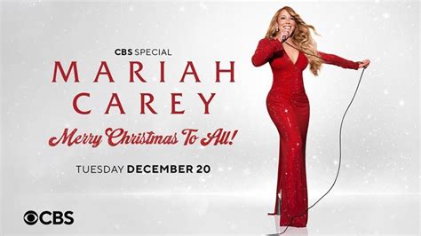 ‘Mariah Carey: Merry Christmas To All!’ Special Set At CBS